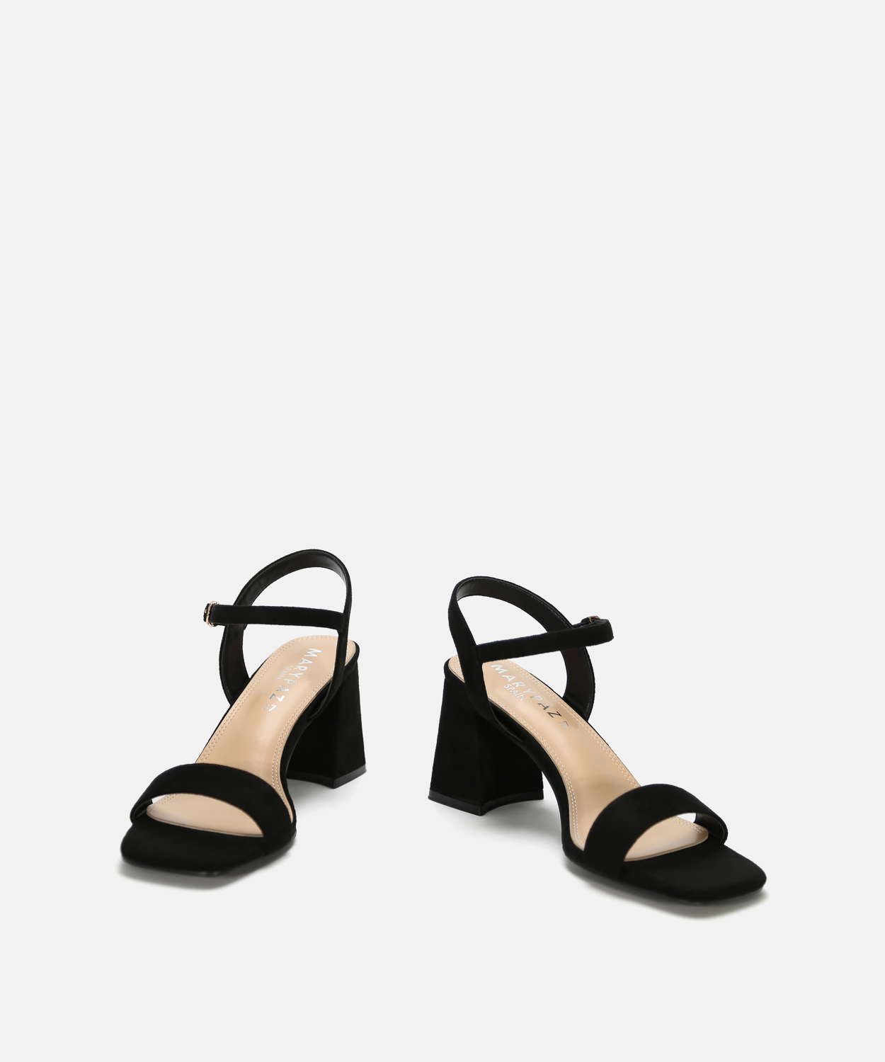 Sandalia tac&oacute;n tira ancha image number null